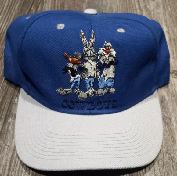 Vintage 93 Looney Toons Dallas Cowboys Snapback Hat